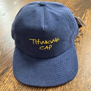 New With Tag - Fly Geenius Thinking Cap Corduroy Trucker Hat